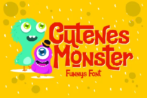 Cutenes Monster font