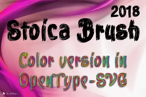 Stoica Brush font