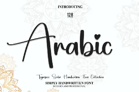 Arabic Script font