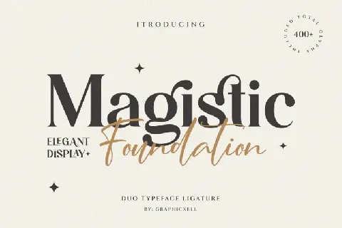 Magistic Duo font
