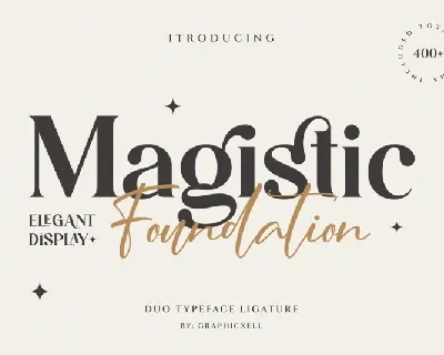 Magistic Duo font