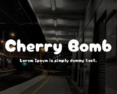 CherryBomb font