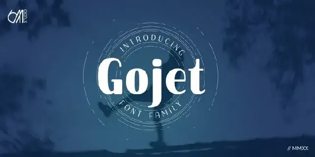 Gojet Sans Serif Demo font