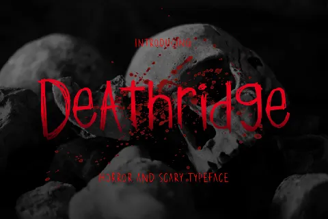 Deathridge Demo font