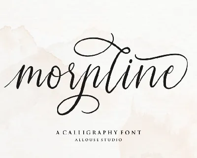 Morpline font