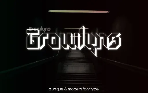 Growlyns font