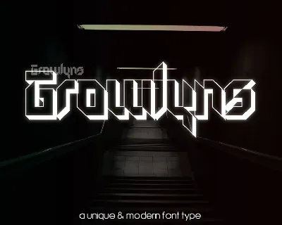 Growlyns font
