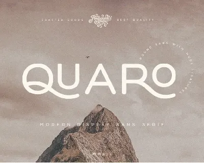 Quaro font