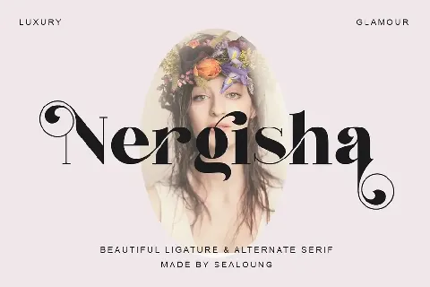 Nergisha font