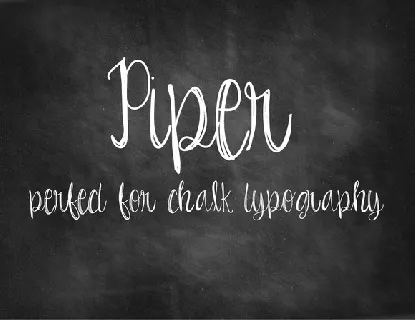 Piper font