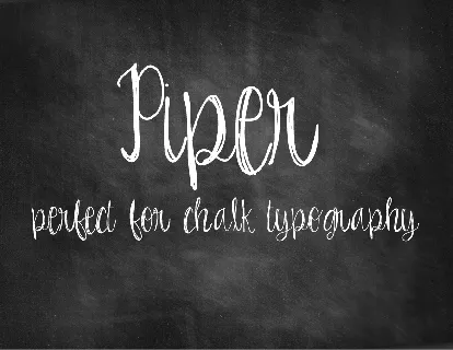 Piper font