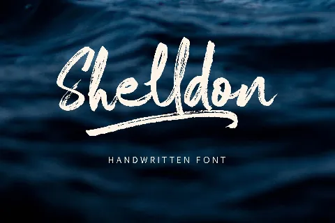 Shelldon Brush Script font