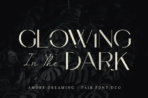 Amore Dreaming Signature DEMO font