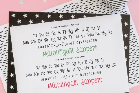 Sprinkle Magical Demo font