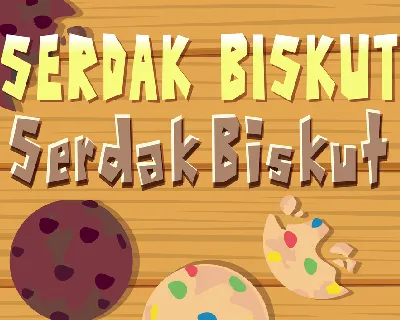 SERDAK_biskut font