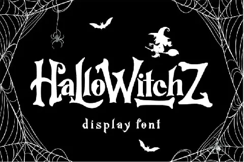 HalloWitchZ Display font