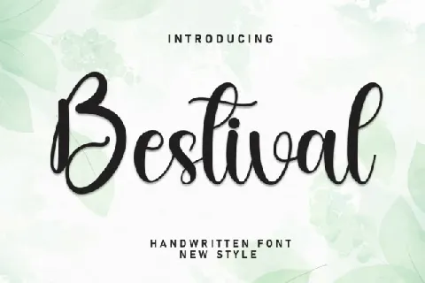 Bestival Script font