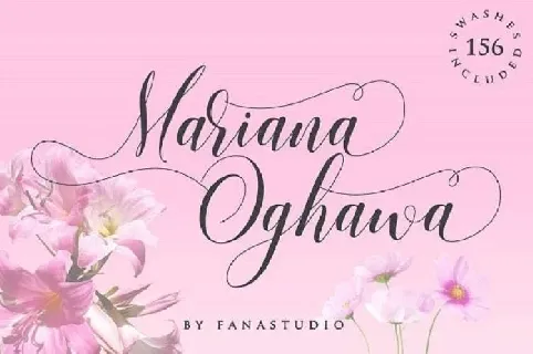 Mariana Oghawa Script font