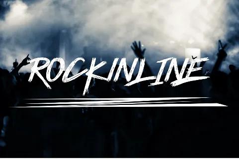 Rockinline font