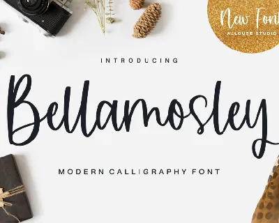 Bellamosley Demo font