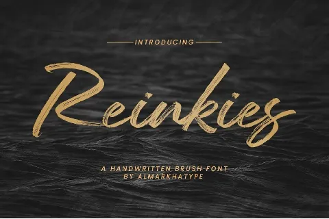 Reinkies font