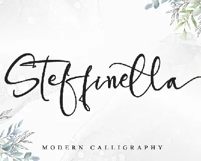 Steffinella font
