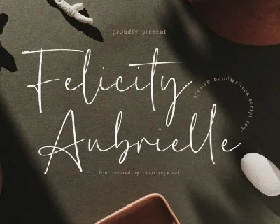 Felicity Aubrielle font