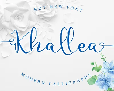 Khallea font