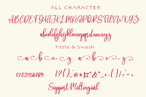 romance font