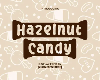 Hazelnut Candy font