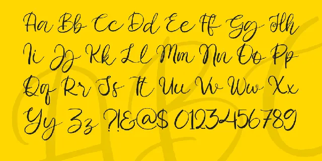 Renitha Demo font