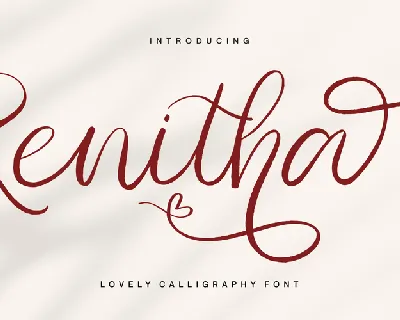 Renitha Demo font