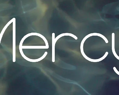 Mercy font