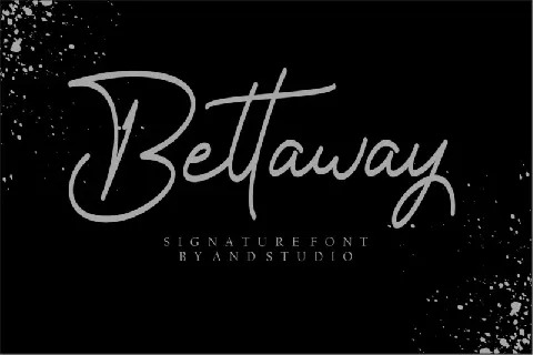 Bettaway font