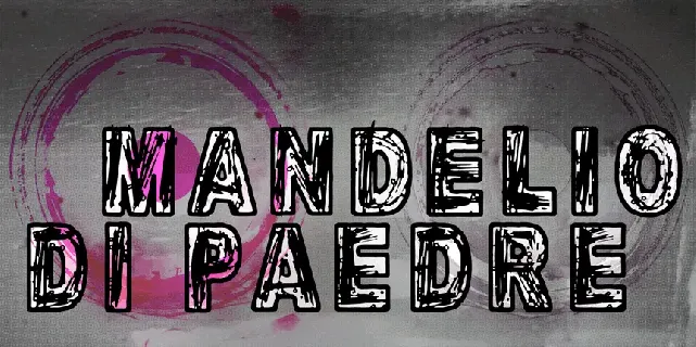 Mandelio Di Paedre font
