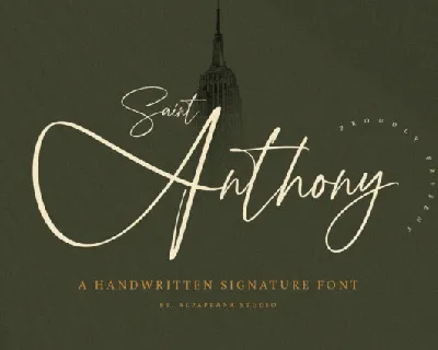 Saint Anthony font