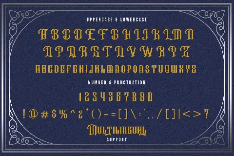 Hanzow Sewick font