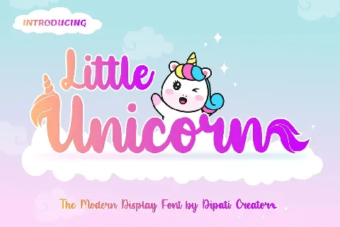 Little Unicorn font
