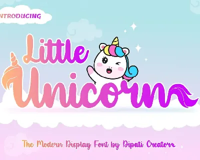 Little Unicorn font