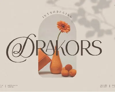 Drakors font