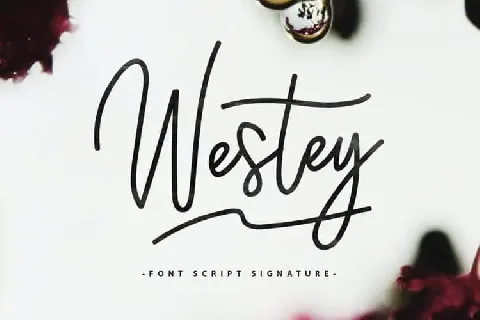 Westey Handwritten font