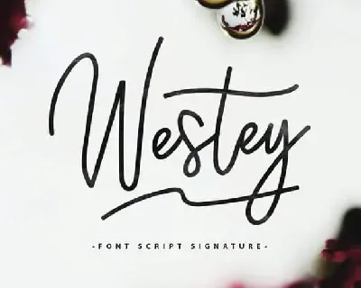 Westey Handwritten font