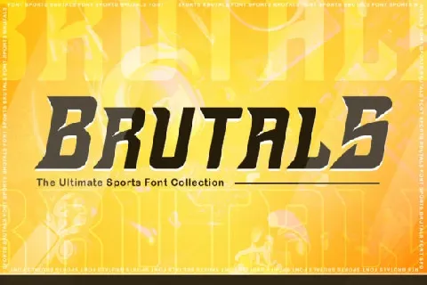 Brutals Bold Display font