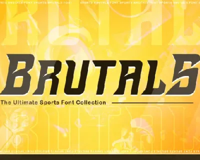 Brutals Bold Display font