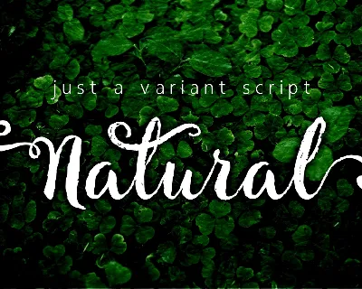 Natural font