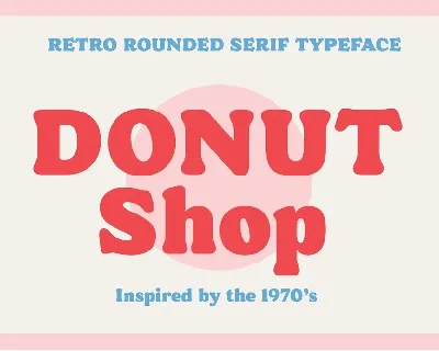 Donut Shop font