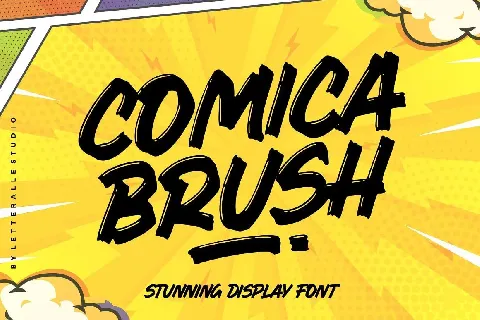 Comica Brush font