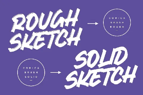 Comica Brush font