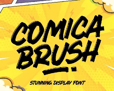 Comica Brush font