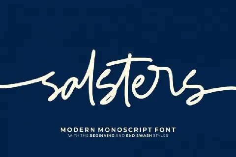 Salsters font